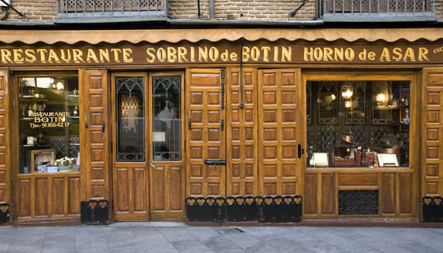Botín es el restaurante más antiguo del mundo. Todo un clásico de Madrid.
