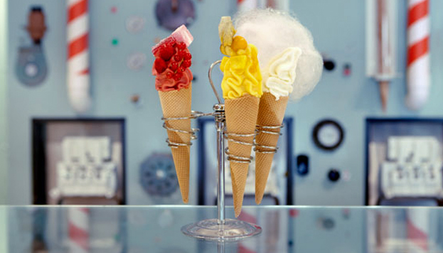 Los helados de Rocamboles son divertidos... ¡y a todo color!
