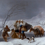 La nevada o El Invierno. 1786. Goya. Museo del Prado.